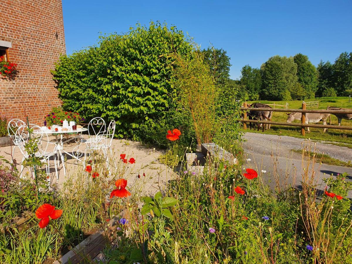 Bed and Breakfast Les Mout'Anes Saint-Hilaire-sur-Helpe Exterior foto